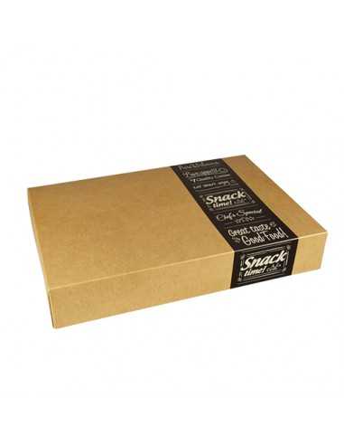 Cajas cartón transporte catering Good Food  Pure 24,7 x 35,7 x 8 cm