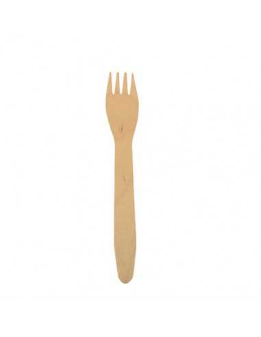 Tenedores de madera de abedúl Pure 16,5cm