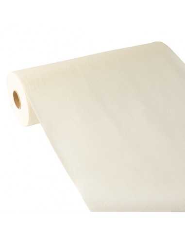 Caminho de mesa papel tipo tecido, PV-Tissue mix "ROYAL Collection" 24 m x 40 cm champanhe