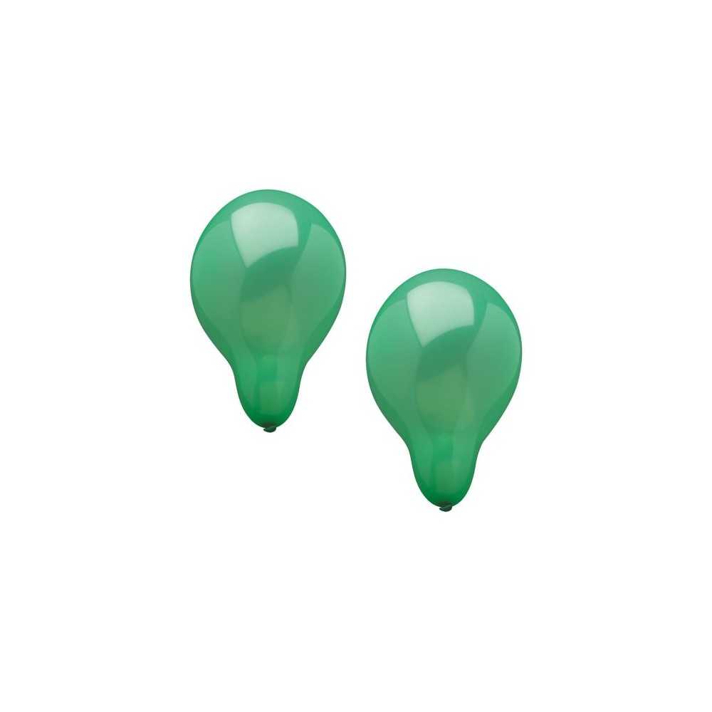 Balões cor verde decoração de festas de Ø 25 cm