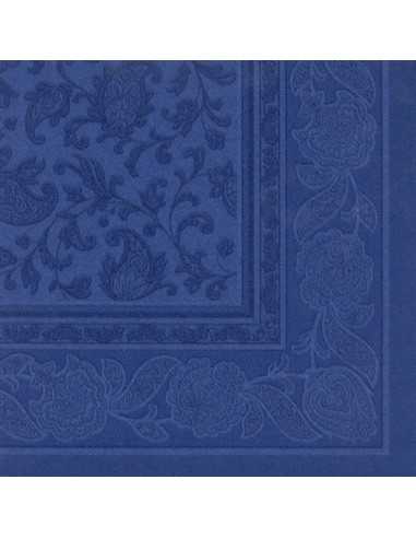Guardanapos de papel decorados azul escuro 40 x 40 cm  Royal Collection Ornaments