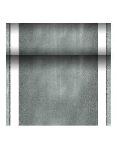 Corredor de mesa papel tecido cinzento Chalk Royal Collection 24 m x 40 cm