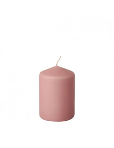 Velas taco rosa claro para decoración Ø 69 x 100 mm