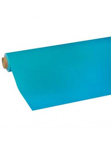 Toalhas de mesa papel tisú azul turquesa 5 x 1,18m Royal Collection