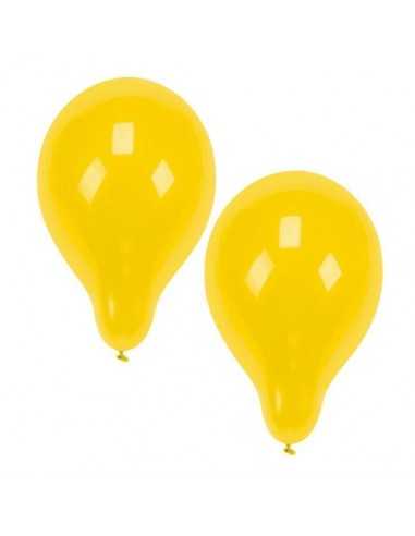 Balões cor amarelo decoração de festas de Ø 25 cm