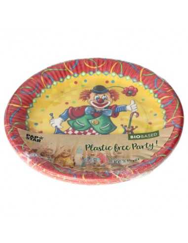 Platos de cartón fiestas infantiles decorados fiesta Ø23cm