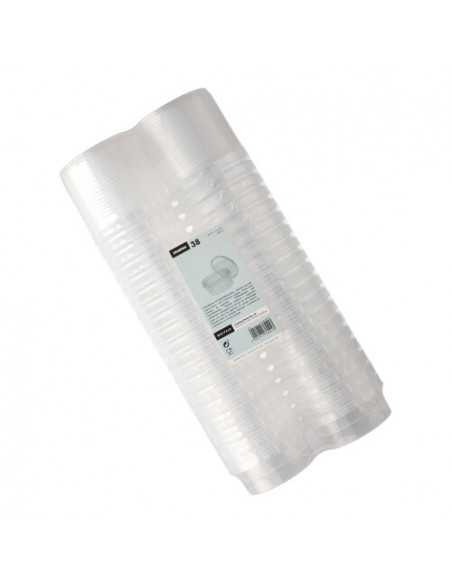 Envases tapa hermética de seguridad plástico transparente 180 ml