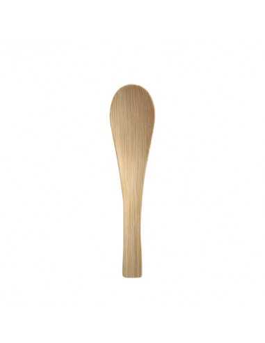 Colheres em madeira bambu natural fingerfood Asia 13 cm Pure