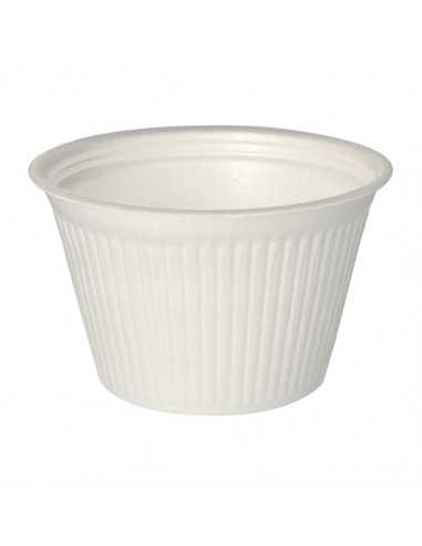 Caixas sopa take away redondas XPS cor branco 550 ml