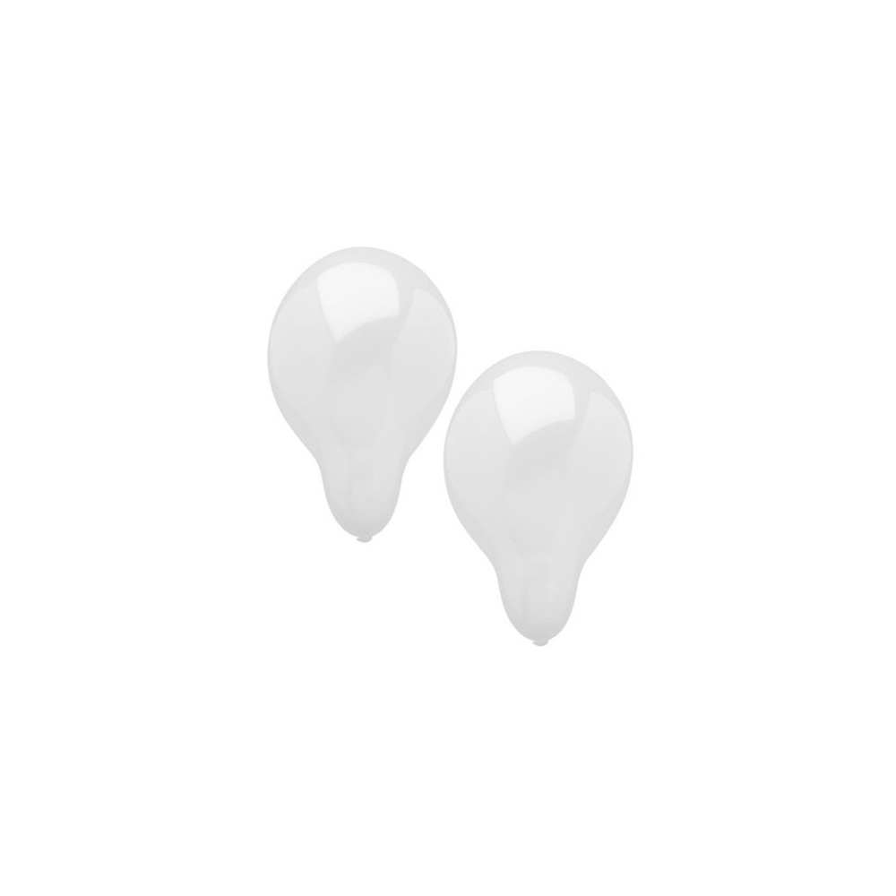 Balões para festa cor branco Ø 25 cm