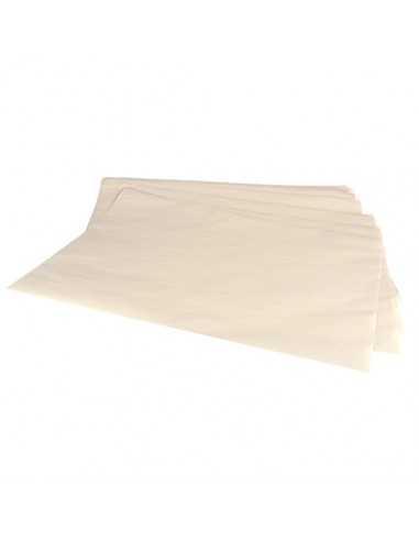 Papel de seda blanco para envolver en hojas 50 x 37,5 cm