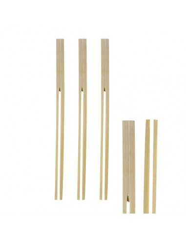 Brochetas pinza madera de  bambú 18cm Pinch