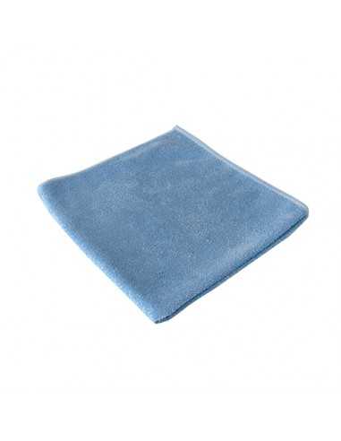 10 Pano de microfibra 40 cm x 40 cm azul "Stretch"