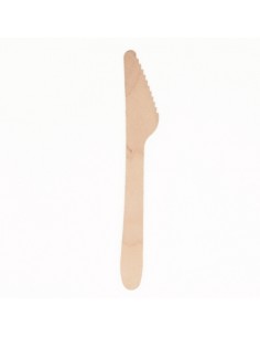 Cuchillos de madera abedúl natural Pure 16,5cm
