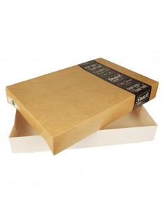 Cajas cartón transporte catering Good Food Pure 37,6 x 55,7 x 8 cm