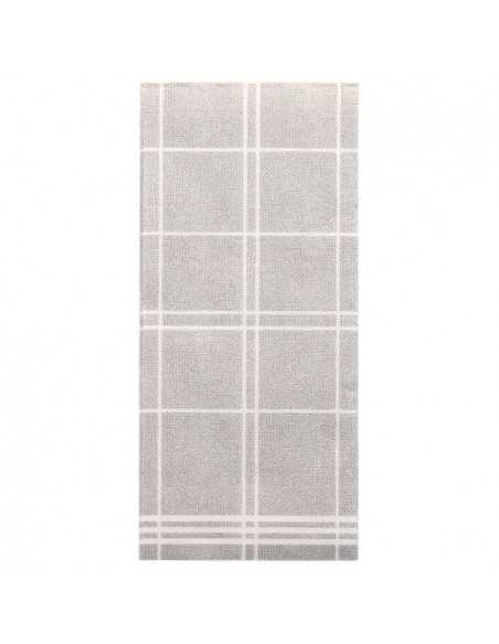 Servilletas de papel a cuadros gris Royal Collection Kitchen Craf 1/6