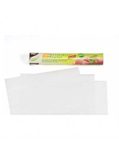 Folhas papel embrulho branco a prova de graxa 25 x 30 cm