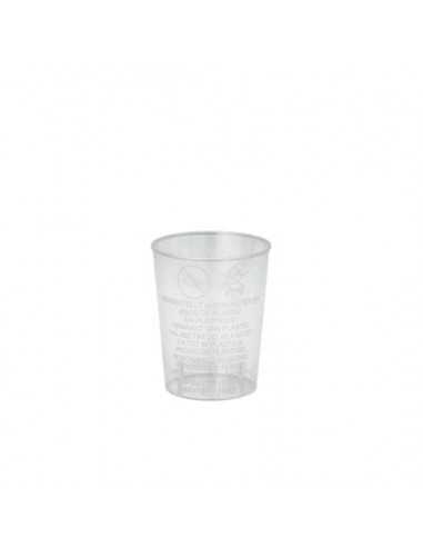 Vasos chupito desechables plástico transparente 40ml