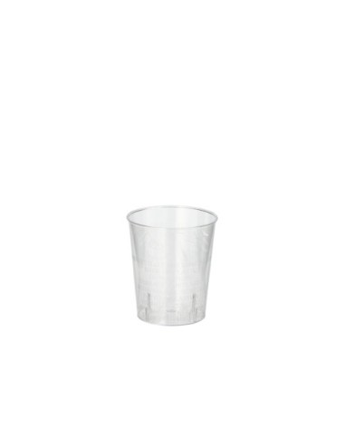 Vasos chupito desechables plástico transparente 20ml