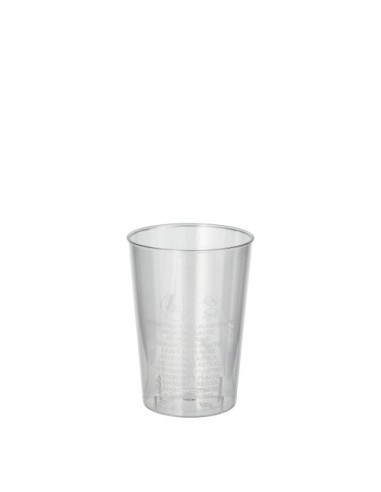 Vasos de plástico PS transparente 100ml