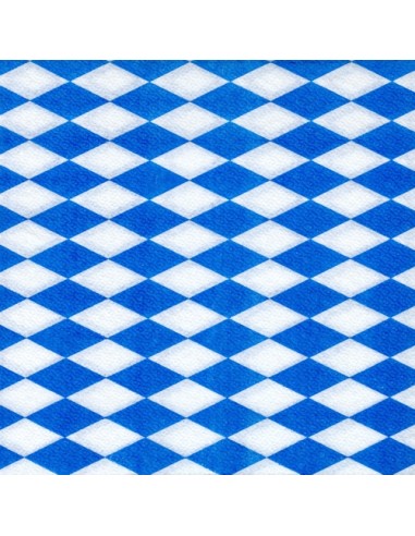 Guardanapos de papel 1 Folha 33 x 33 cm "Baviera azul"