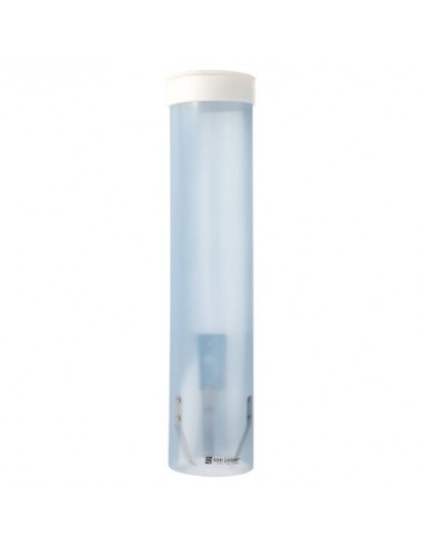 Dispensador de copos descartáveis  plastico trasnparente Ø 8,5 cm