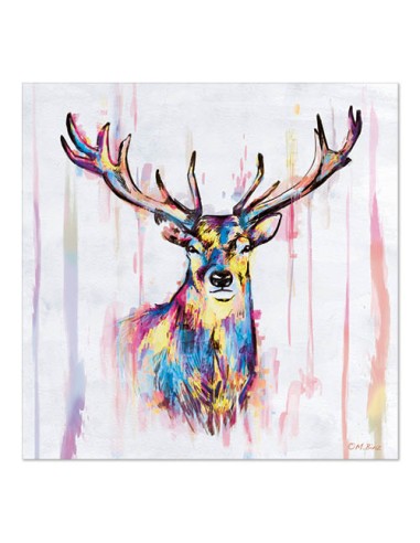 Guardanapos de papel decorados  cervo 33 x 33 cm