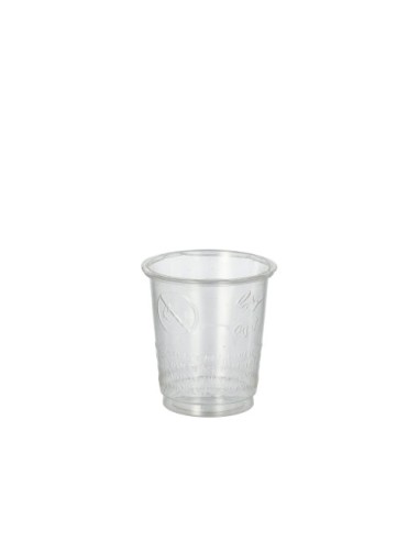 Vasos de chupito compostables PLA transparente 40ml