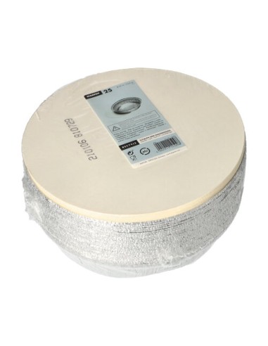 Bandejas aluminio redondas con tapa cartón laminado PE 1000 ml