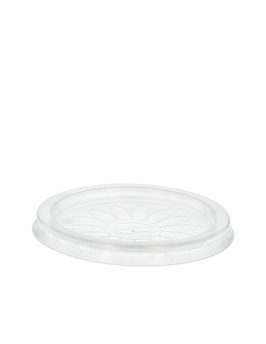 Tampas redondas plástico PP transparente para tigelas reutilizáveis Ø 11,5cm