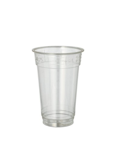 Vasos de plástico PET transparente bebidas frías 250 ml Ø 7,8 cm