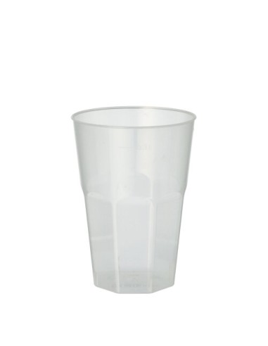 Vasos mojito plástico irrompible y reutilizables traslúcido 300ml