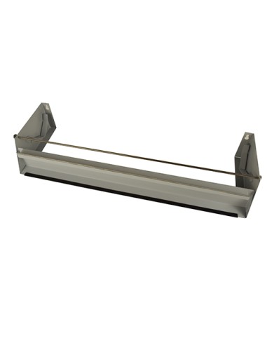 Dispensador de alumínio para rolos de cozinha de 45 cm de largura