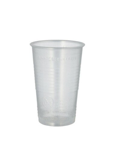 Vasos desechables en plástico PP transparente 300ml