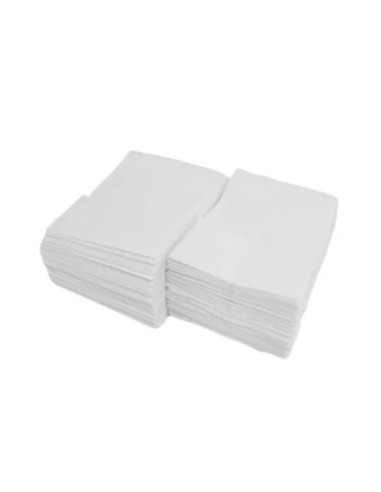 Servilletas de papel miniservis color blanco 17x17 cm