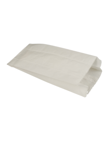 Sacos de papel branco para especial padaria 10+5 x 24 cm 750 gr