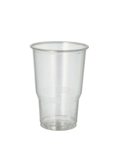 Vasos bioplástico bebidas frias transparente PLA 250 ml Pure