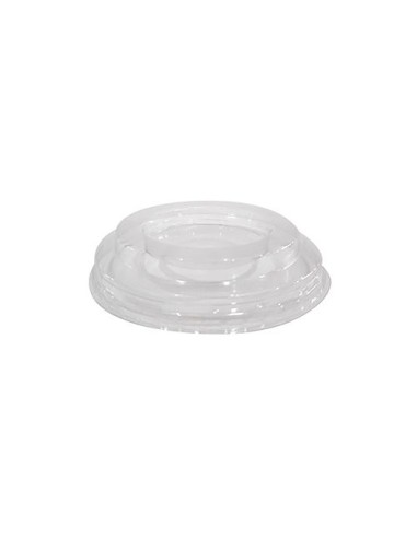 Tampas de plástico transparente para copos de sorvete Ø 8,6 cm