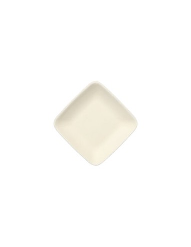 Pratos quadrados pequeos cana açúcar fingerfood Pure 6,5 x 6,5 cm sem PFAS