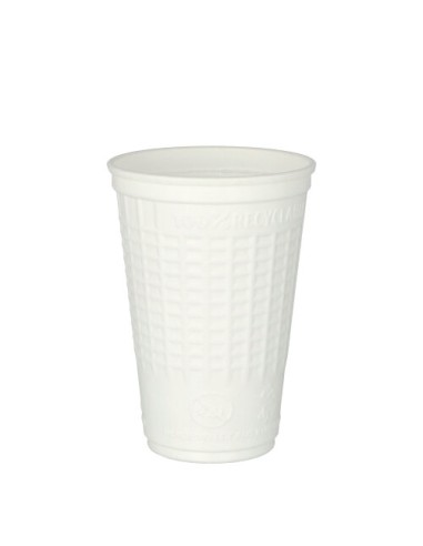 Vasos térmicos para vending plástico PP Blanco 250 ml
