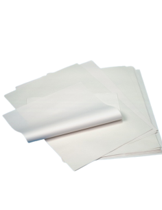 Papel Para Envolver Alimentos Blanco (1,000 Hojas, 30×30 cm)