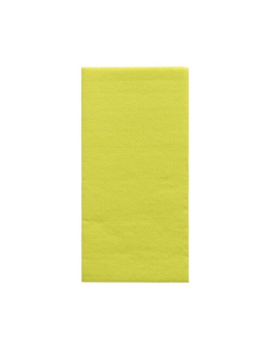 Guardanapos de papel tecido cor verde limão 32 x 32 cm 1/8 Daily Collection