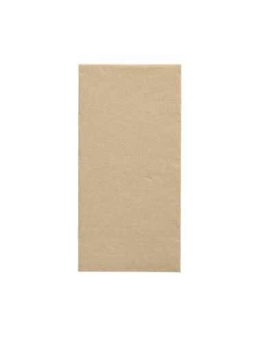 Guardanapos de papel tecido cor areia 32 x 32 cm 1/8 Daily Collection