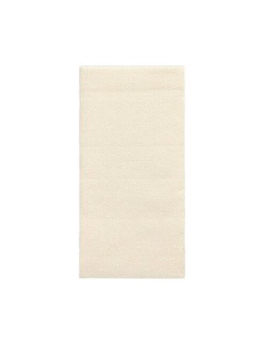 Guardanapos de papel tecido cor champanhe 32 x 32 cm 1/8