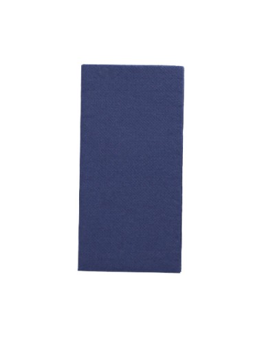 Guardanapos de papel tecido cor azul escuro 32 x 32 cm 1/8 Daily Collection