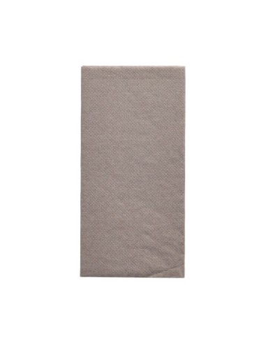Guardanapos de papel tecido cor cinza 32 x 32 cm 1/8 Daily Collection