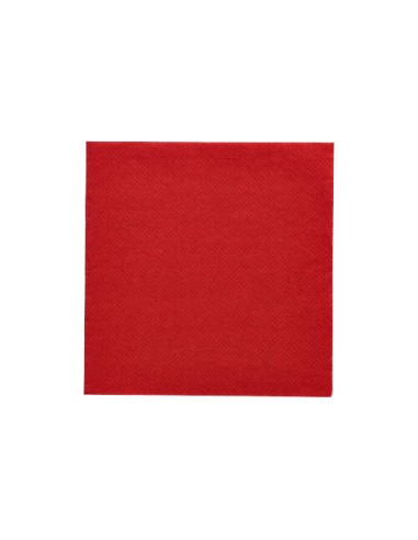 Guardanapos de papel tecido cor bordô 24 x 24 cm 1/4 Daily Collection