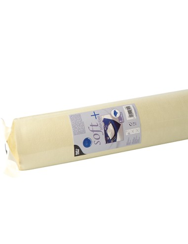 Manteles de papel aspecto tela tejido sin tejer inpermeables 25m x 0,90 m Selection Plus  blanco