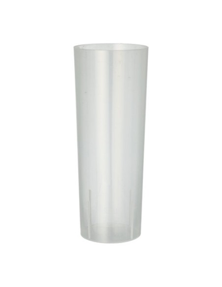 Vasos de plástico duro PP traslúcido irrompible 400ml
