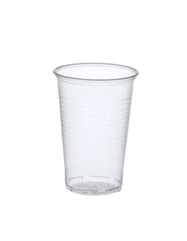 Vasos de plástico transparente económicos 500ml